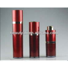 Red Cosmetic Airless Bottle